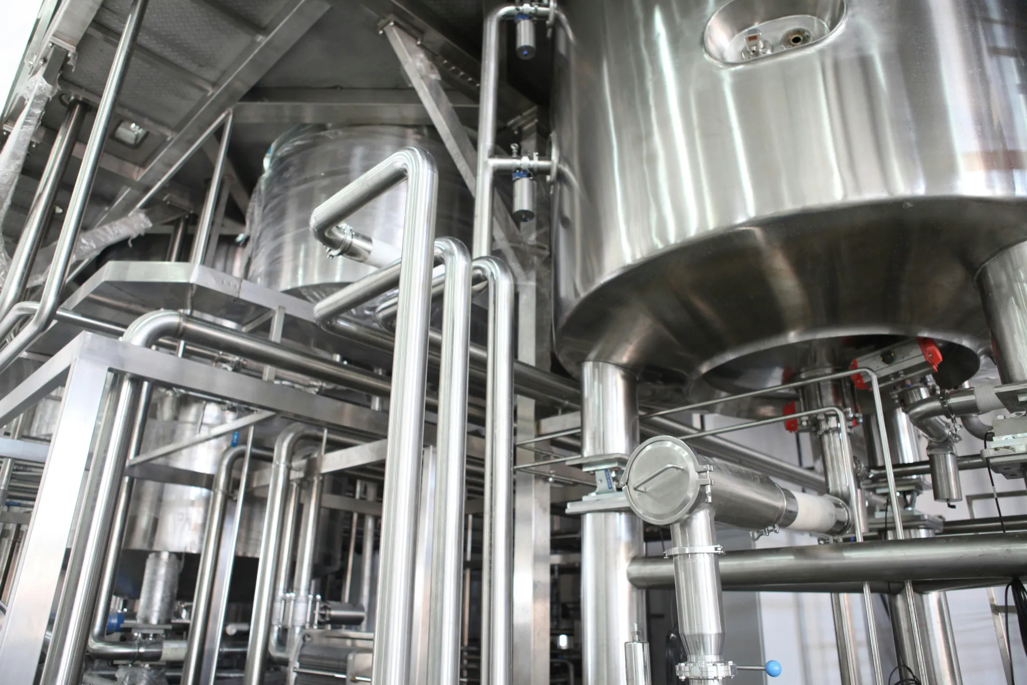 Photo de pièces industrielles métallique propre