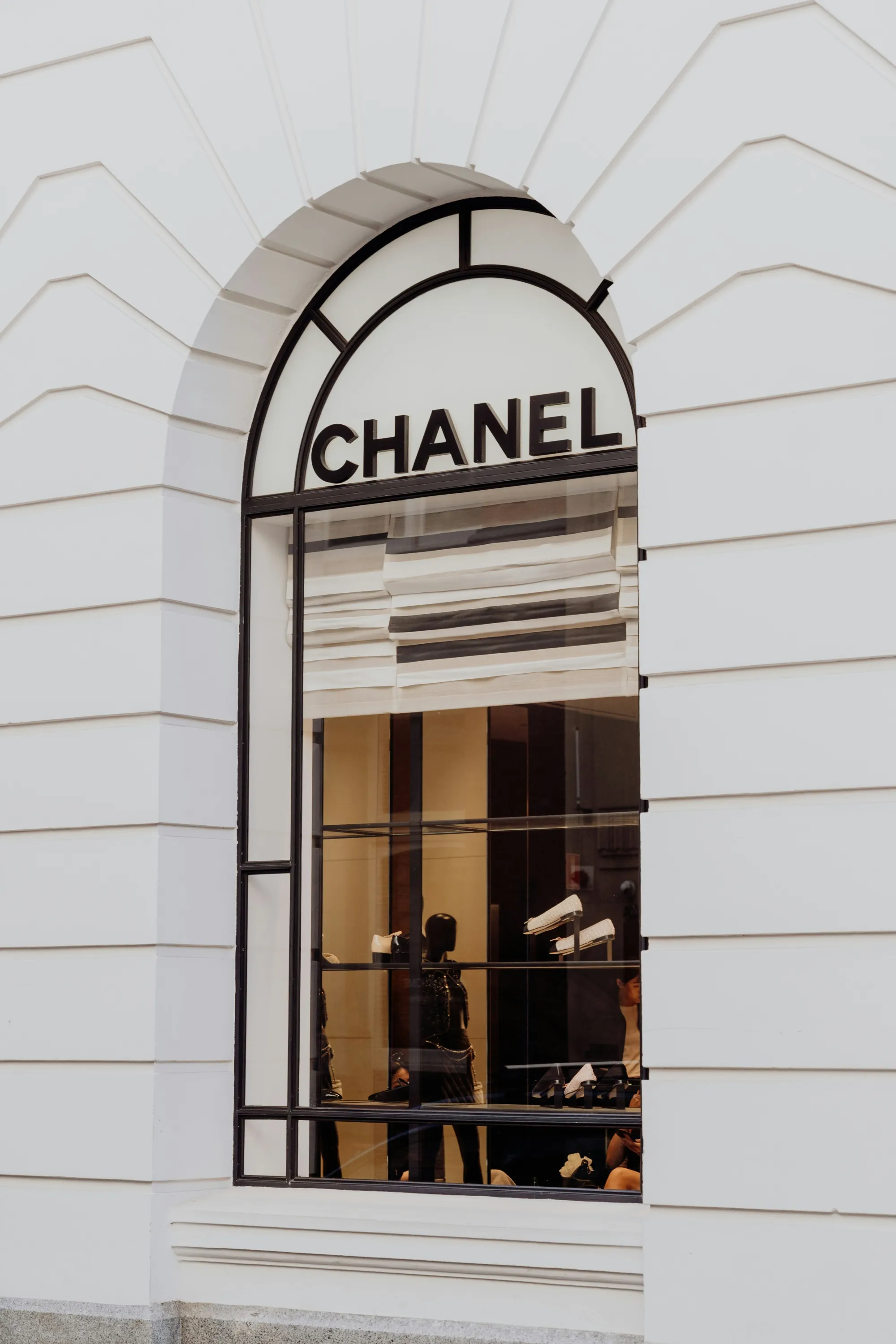 Devanture magasin chanel