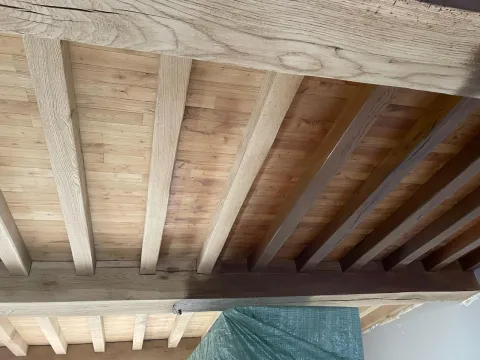 Photo d'un plafond à rennover