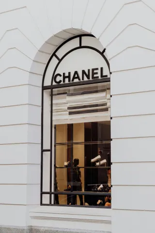 Devanture magasin chanel